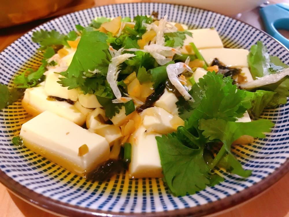 红烧紫菜豆腐