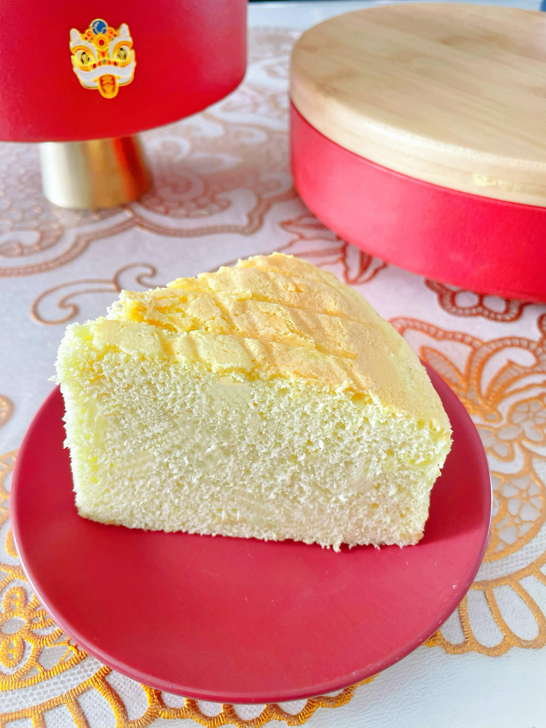 榴莲戚风蛋糕