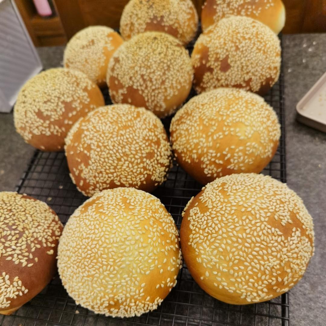 汉堡胚（一次性发酵快速揉出膜的方法）