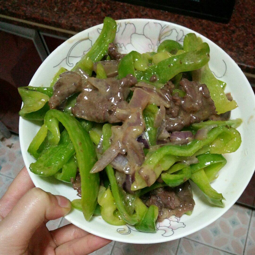 青椒牛肉