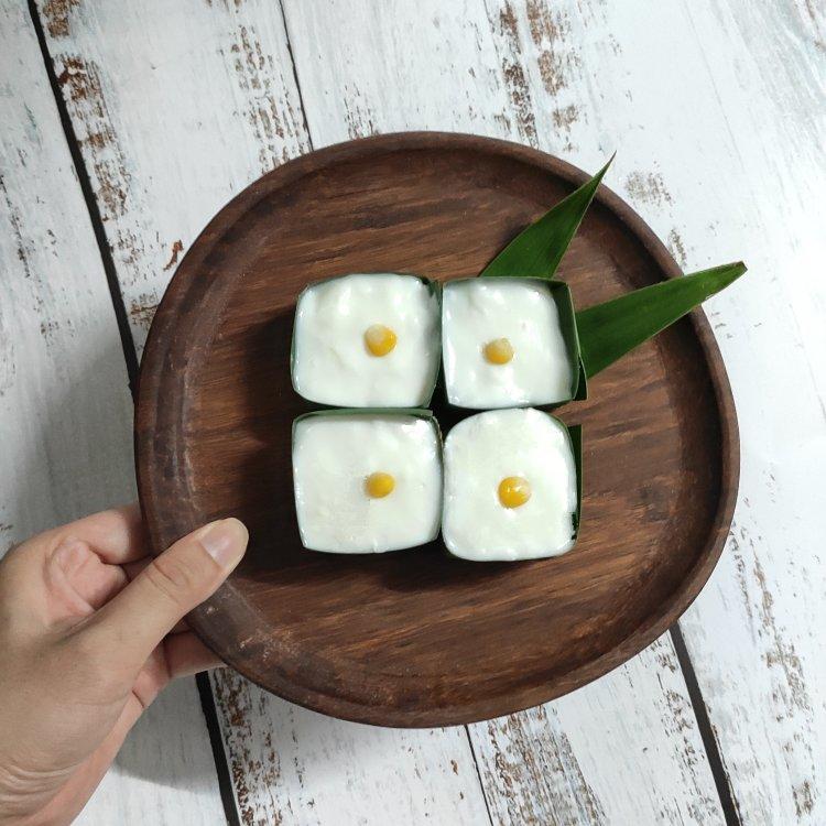 斑斓椰汁西米糕