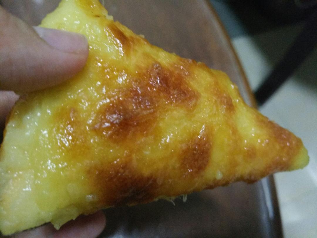 不加奶油奶酪的榴莲披萨～