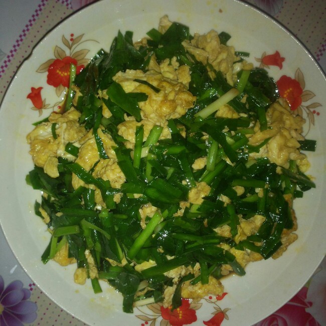 韭菜炒鸡蛋