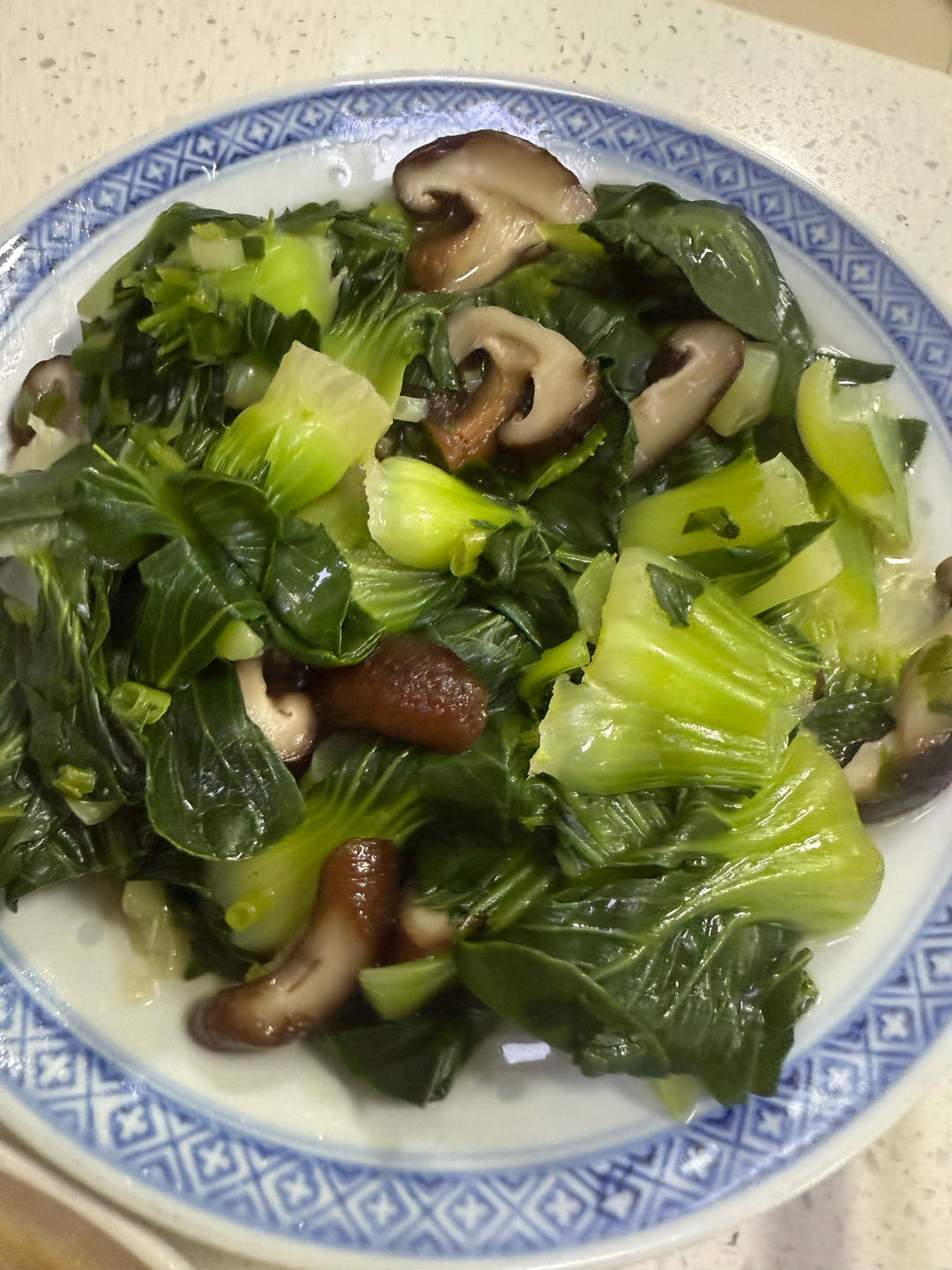 香菇菜心