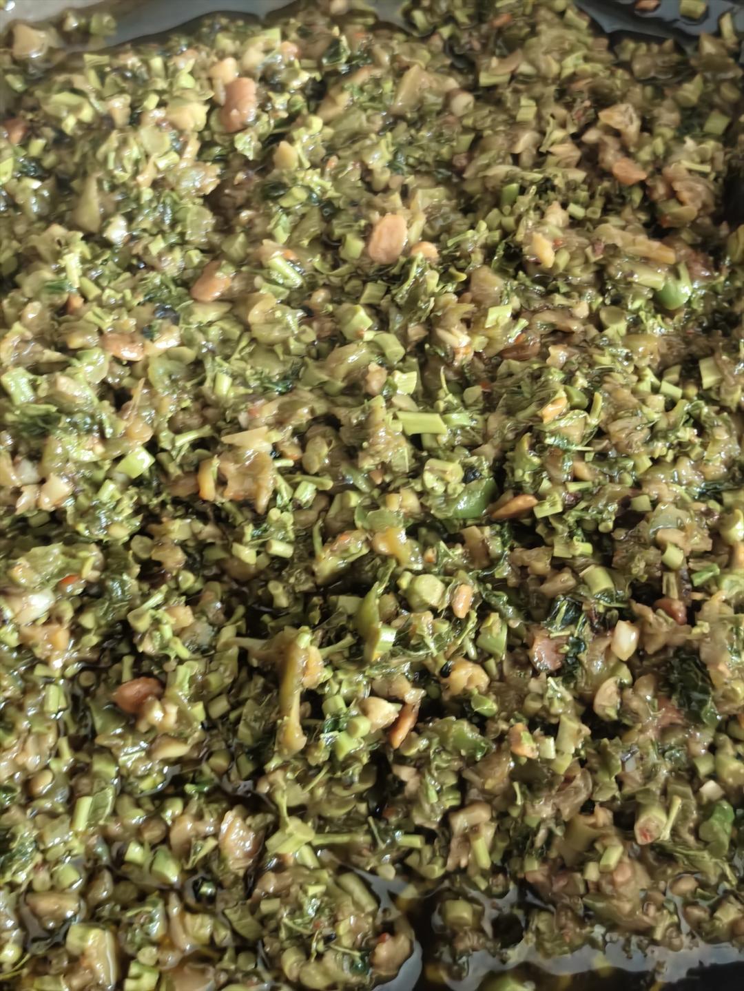 烧椒香椿酱的做法