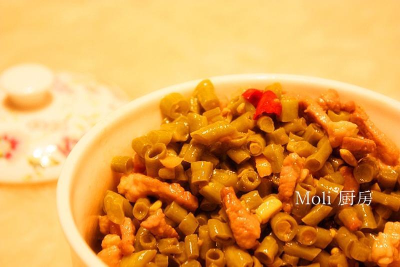 【酸豆角肉末 -- 下饭菜 饭遭殃之四】的做法