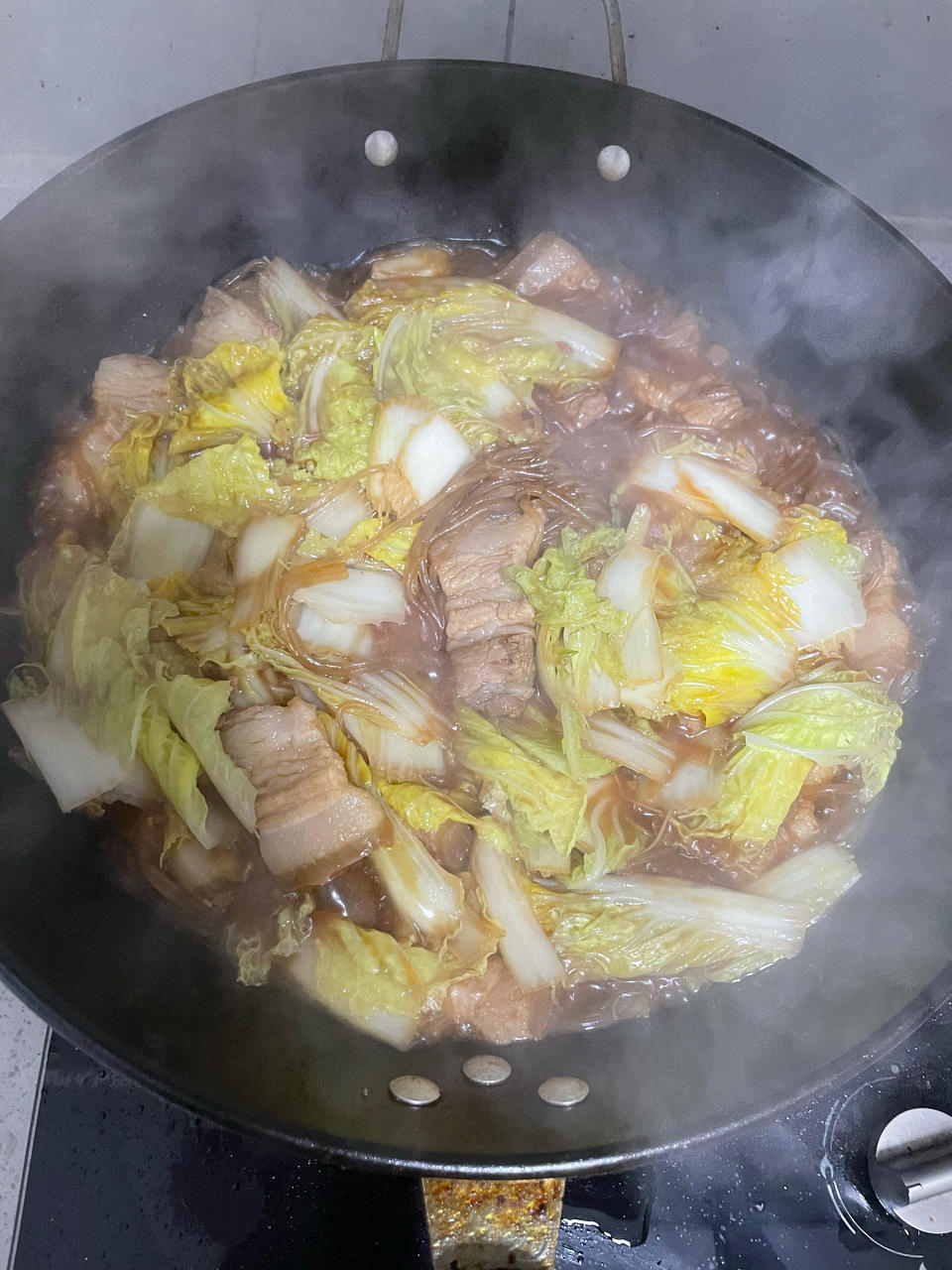 猪肉白菜炖粉条