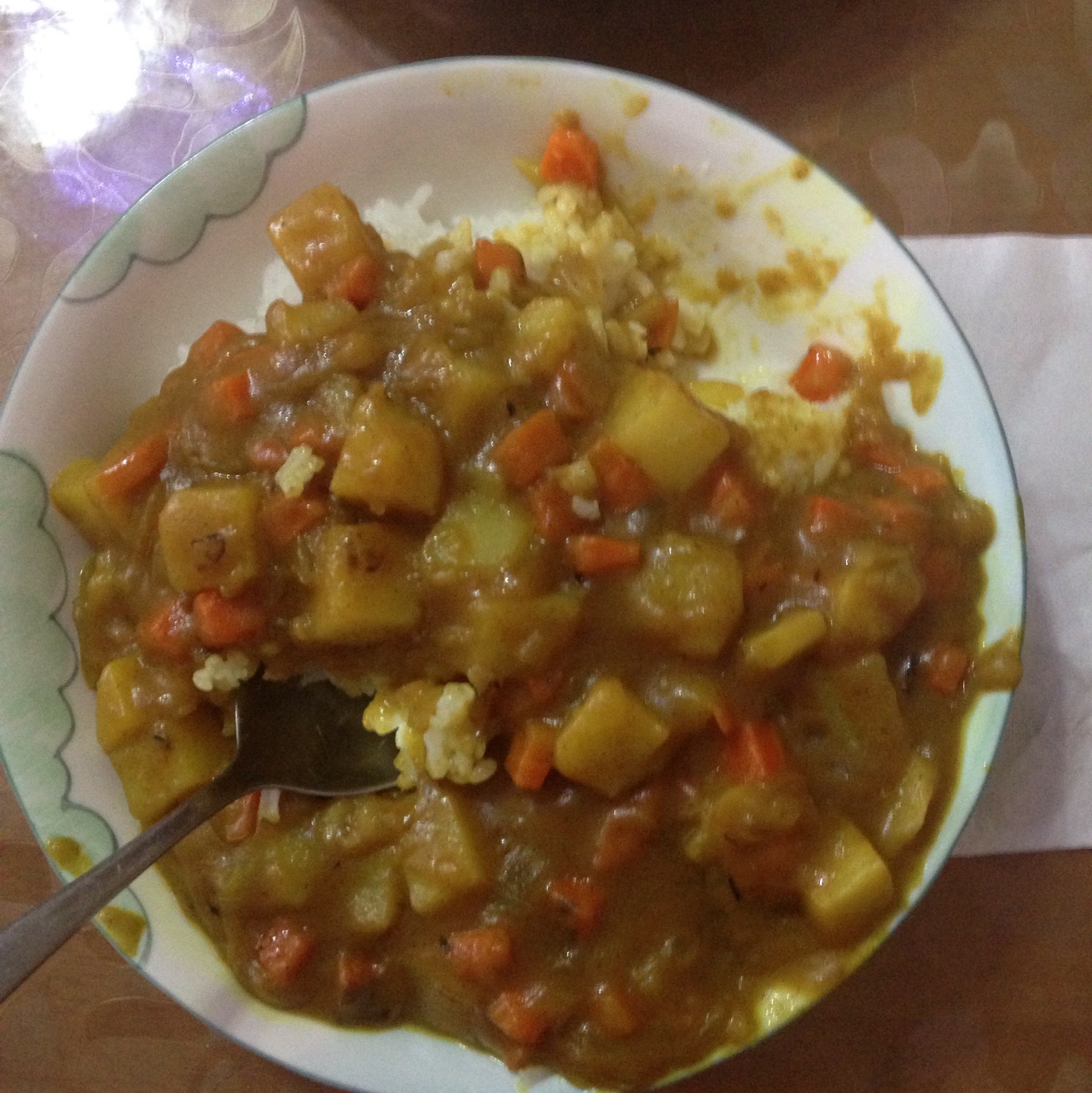 咖喱土豆饭