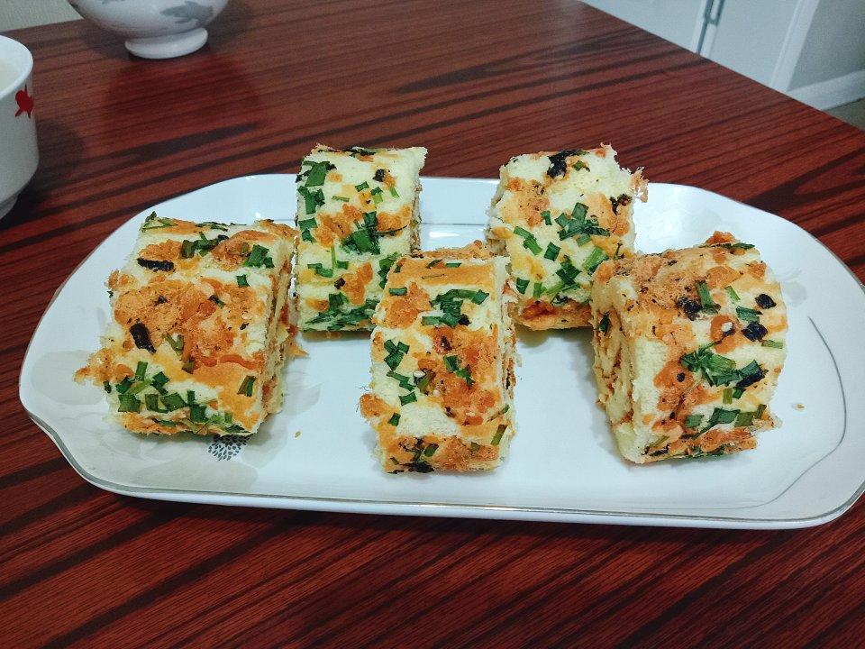 香葱肉松卷 蛋糕卷-无敌美味