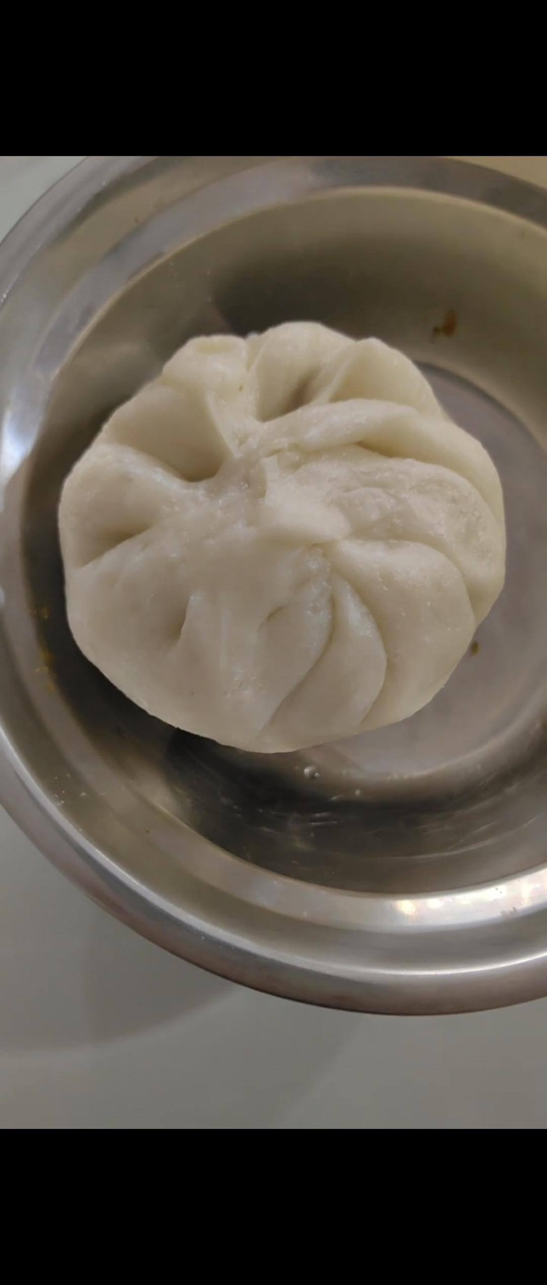 直接发酵法的白胖包子