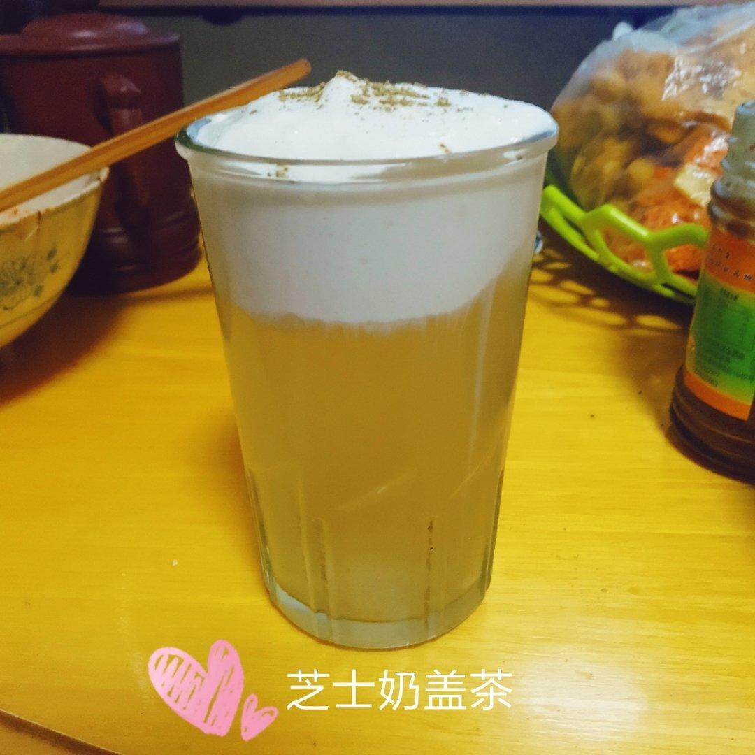 解锁喜茶芝士奶盖