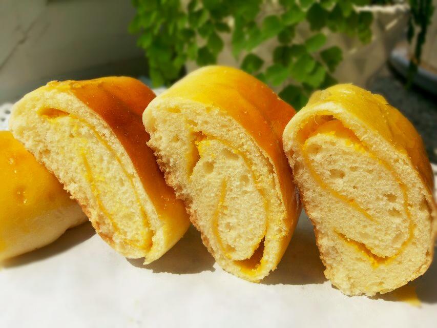 芒果奶酪面包的做法