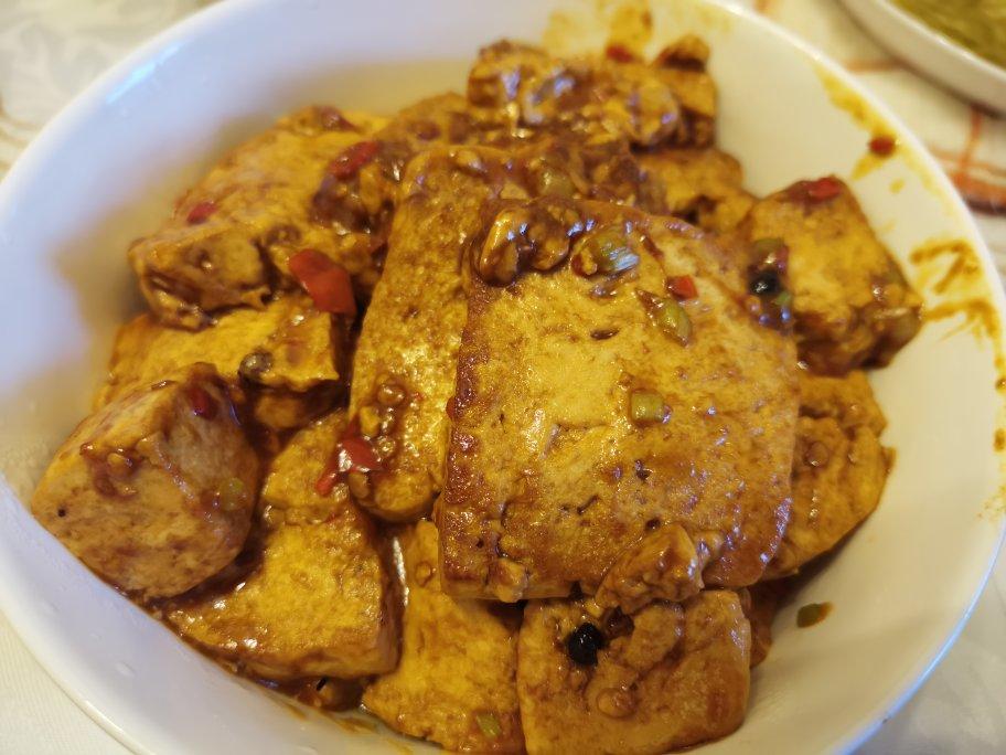 好吃的葱烧豆腐