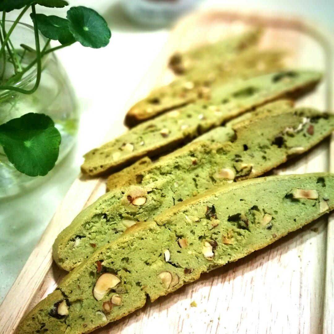 【中岛志保】抹茶核桃脆饼
