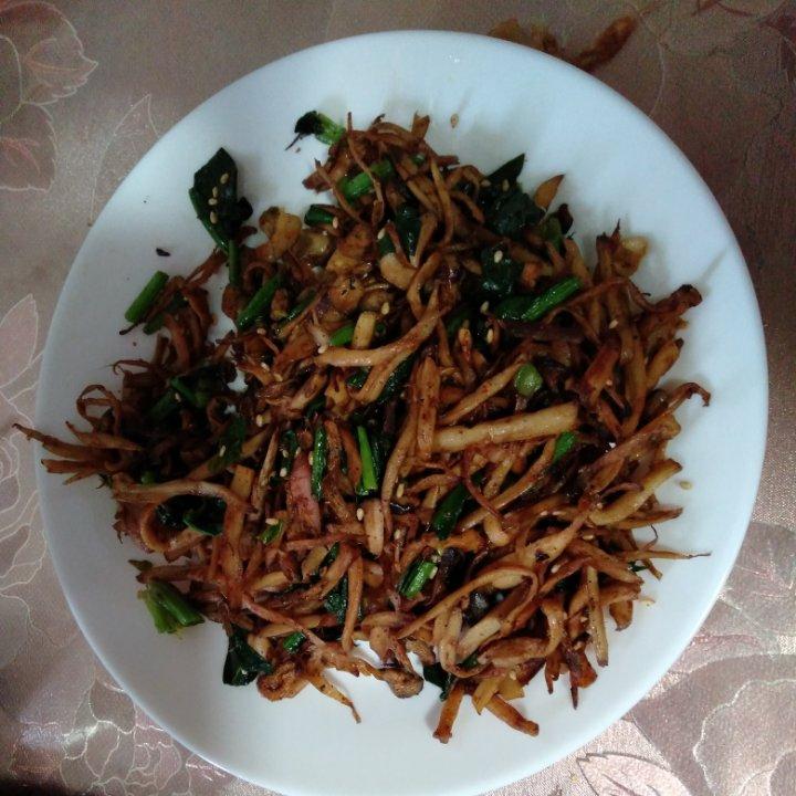 越嚼越香‼️比肉还要好吃👉干煸孜然杏鲍菇