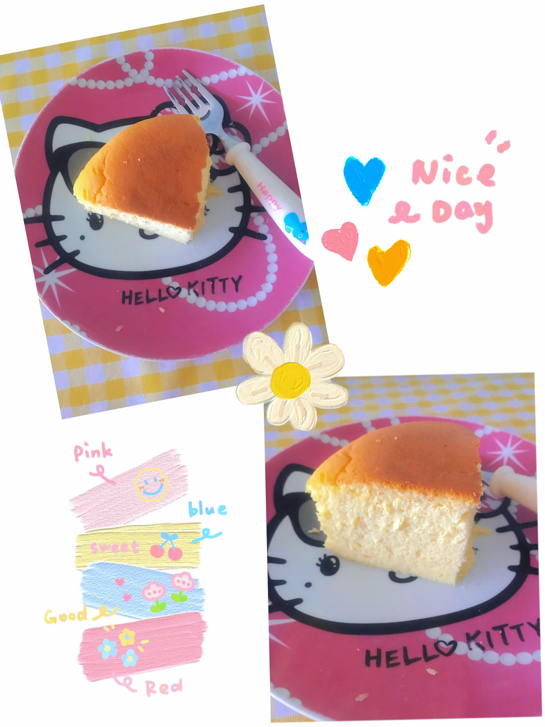 日式轻乳酪蛋糕 （一小点菜谱）