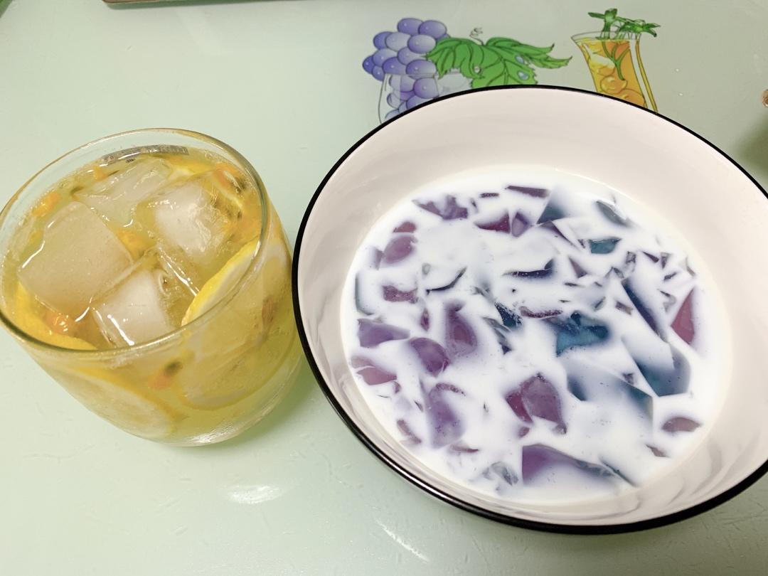 星空冰粉🌃（蝶豆花）