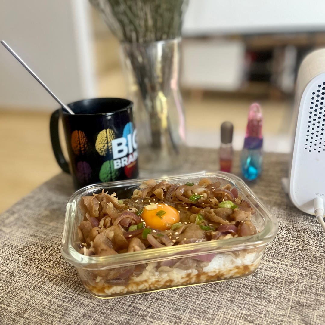 💕100%成功!!!🍱招牌肥牛饭专门店秘方·秒杀日本吉野家食其家！日式多汁牛肉饭 /嫩肥牛盖饭/牛肉饭/肥牛丼（超简单快速完美版）✨