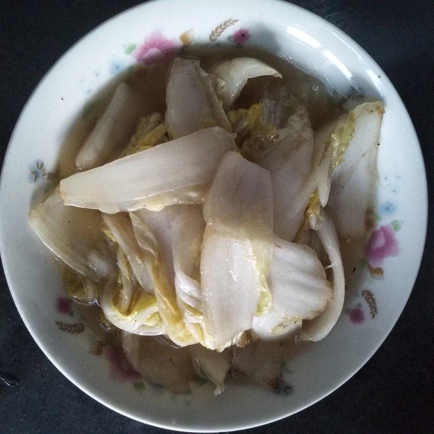 食物本身的味道—清炒白菜