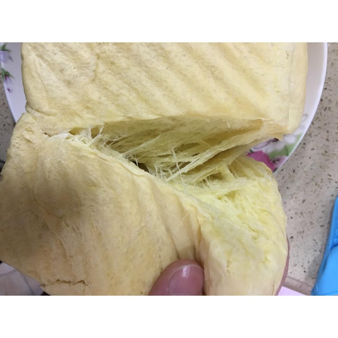 夺命软吐司(๑´ڡ`๑)超软拉丝极速方便的一次发酵吐司