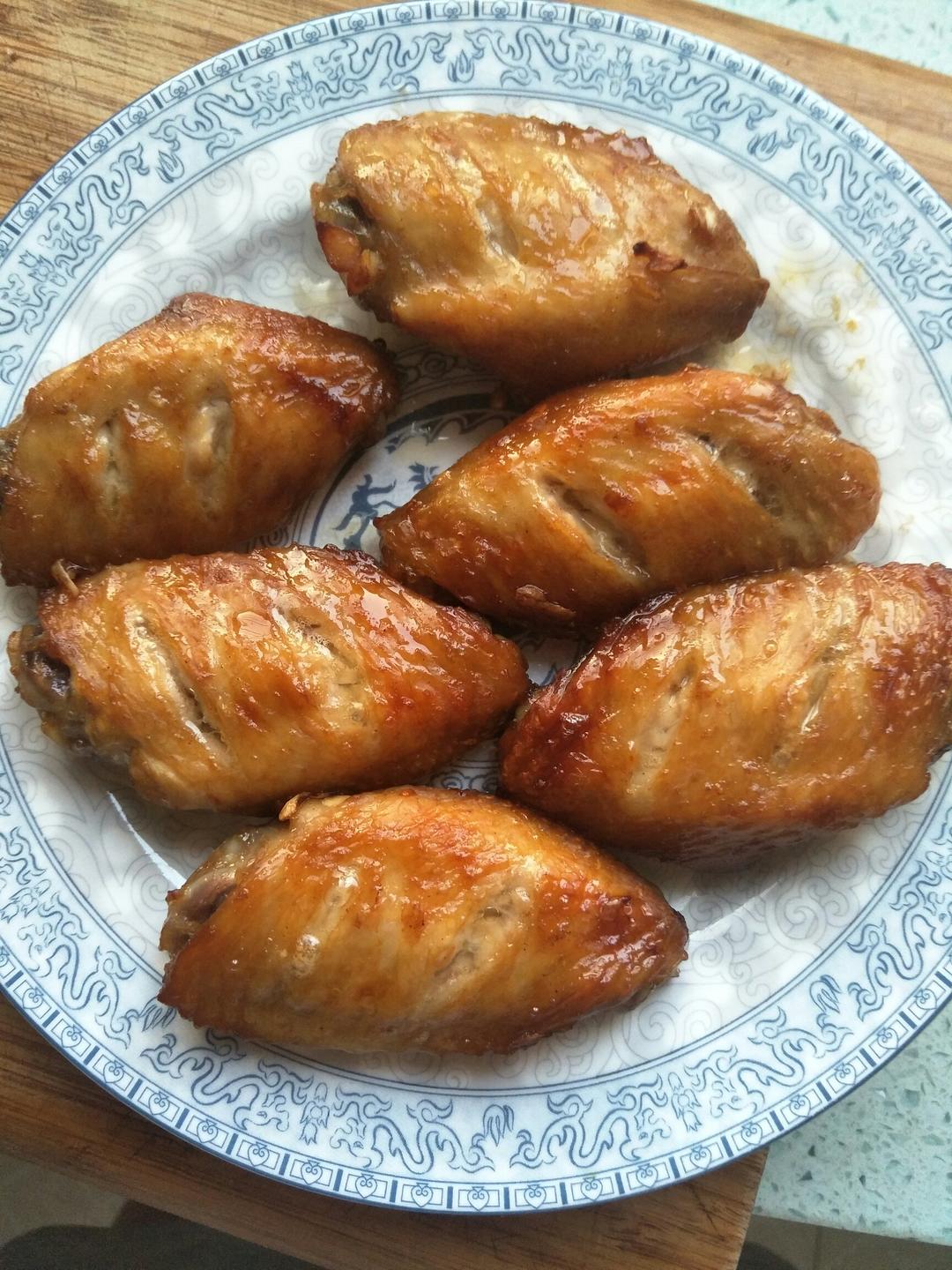 烤鸡翅（自制腌料）