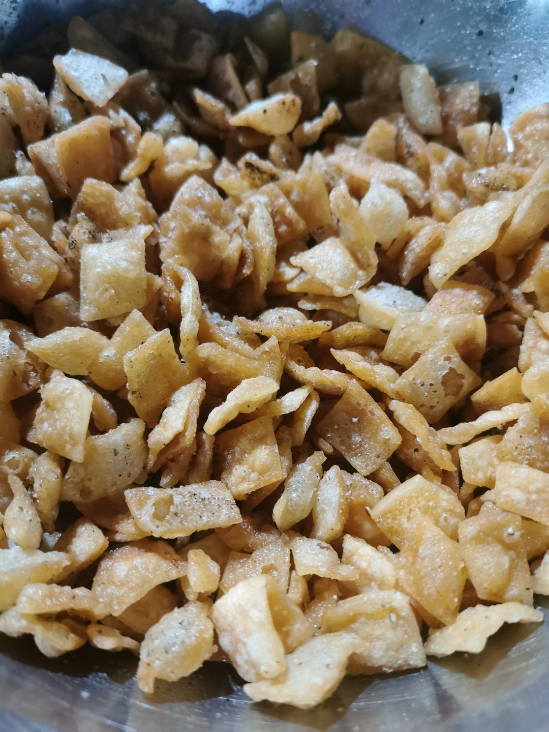 炸饺子皮小零食