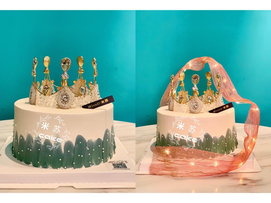 MyQueen主题皇冠蛋糕