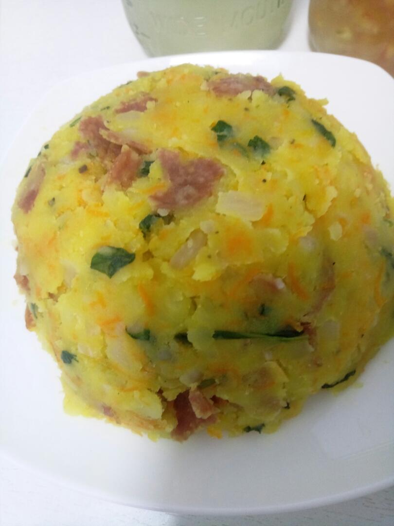 罗勒土豆饼