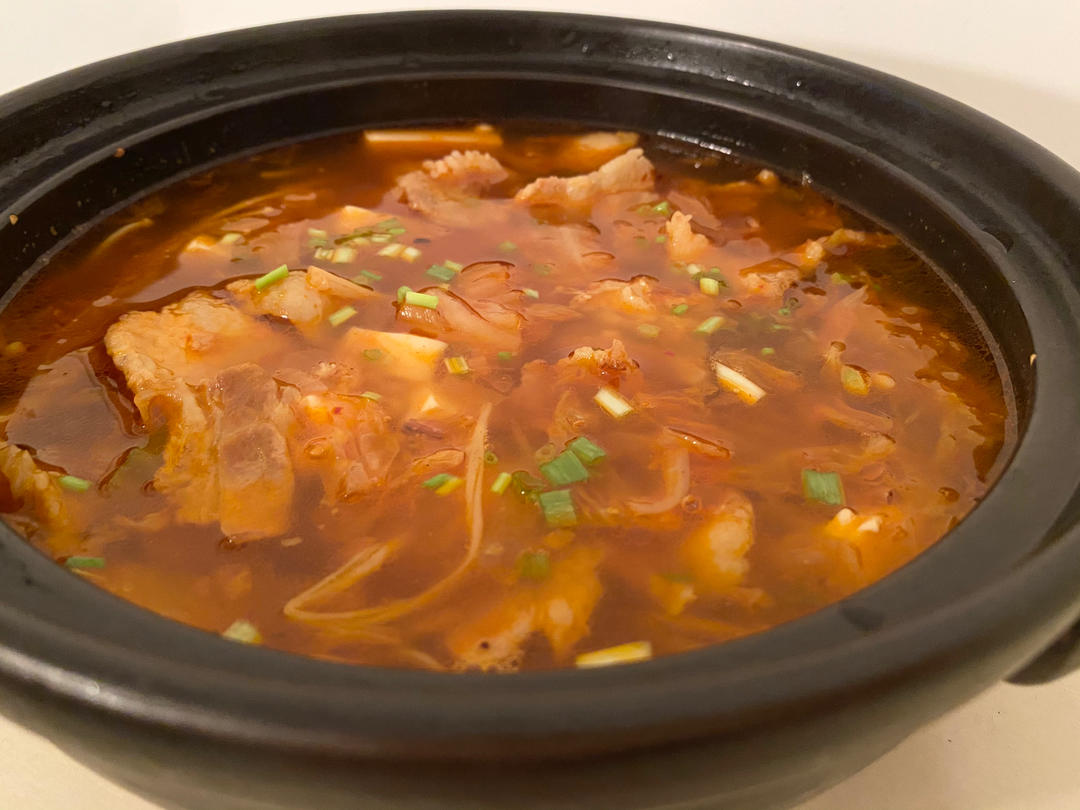 韩国大妈亲授— 韩式泡菜豆腐汤