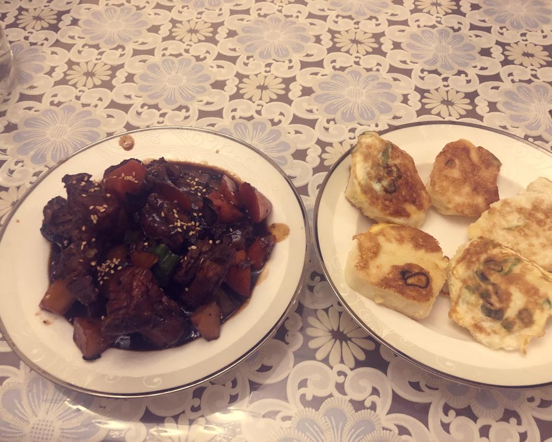 土豆炖排骨