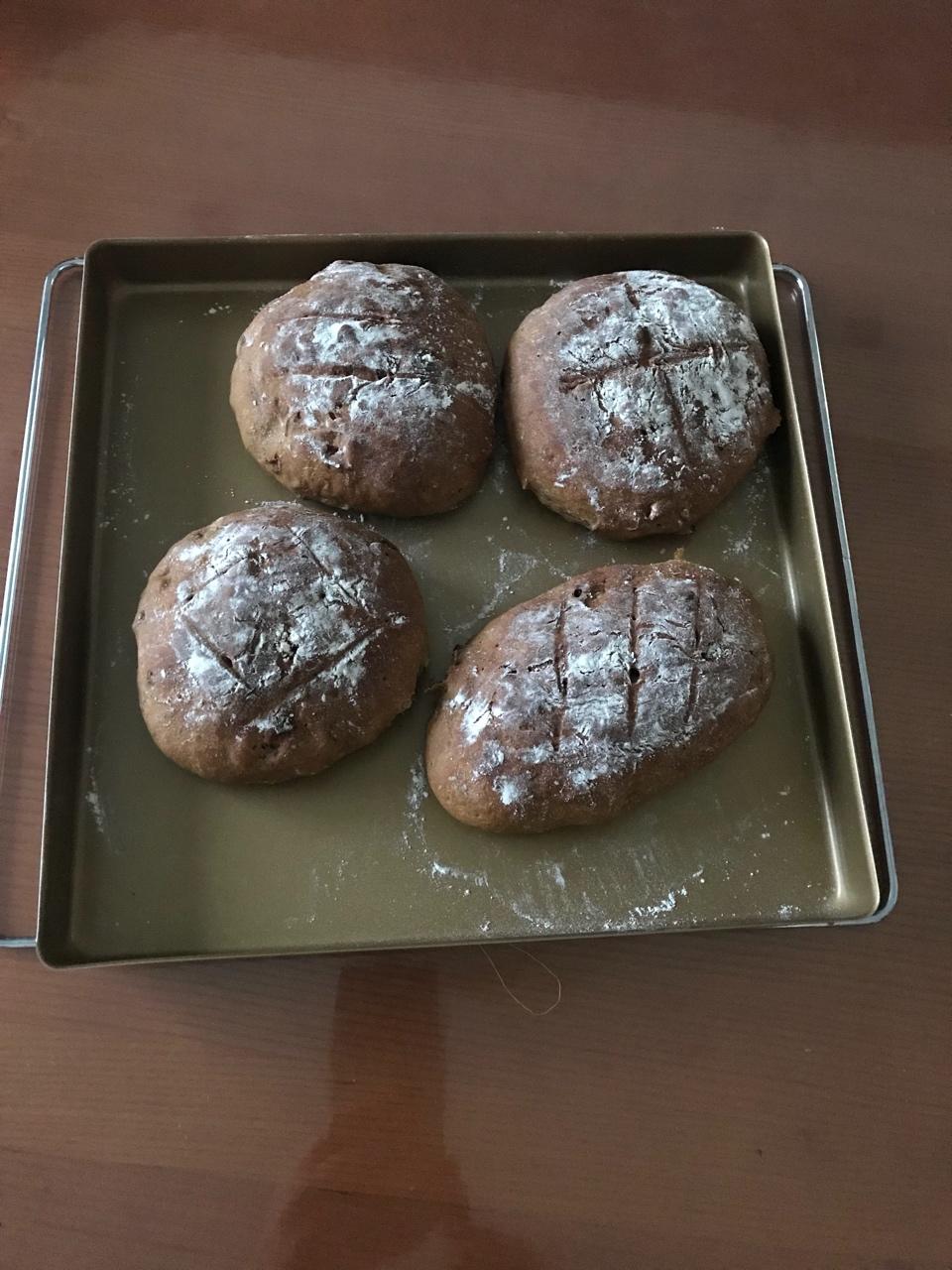 红枣核桃软欧包