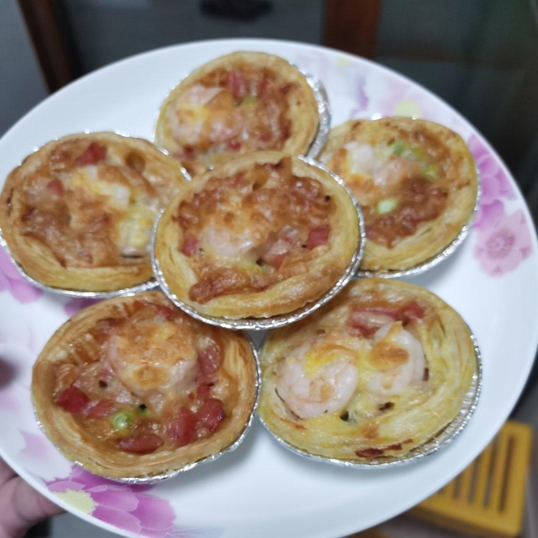 超简单迷你小披萨(蛋挞皮)