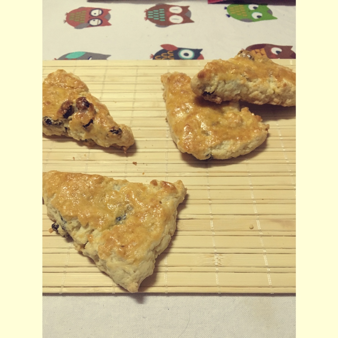 多口味奶油司康