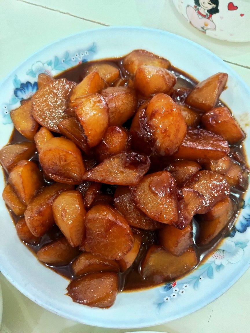 油焖水萝卜