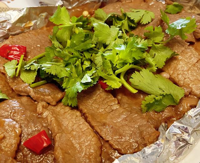 【快手菜】超级简单美味鲜嫩的锡纸牛肉的做法