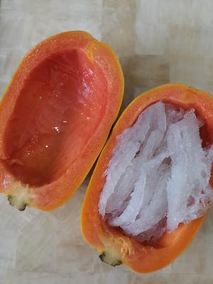 冰糖木瓜炖燕窝的做法 步骤2