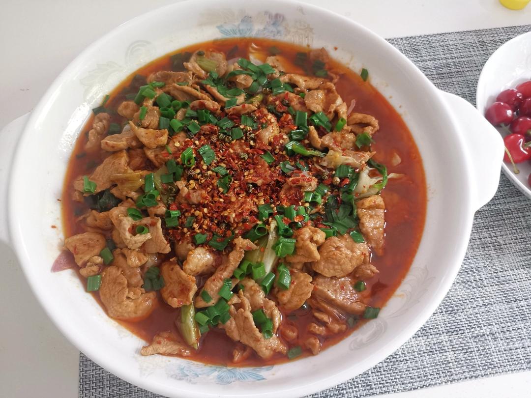 水煮肉片（肯定不翻车）