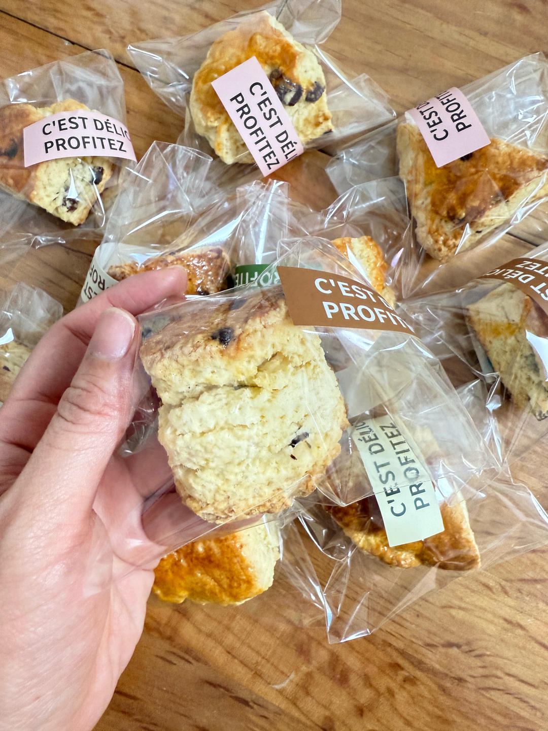 完美裂纹～百分百成功的超好吃奶香司康（禁止搬运）