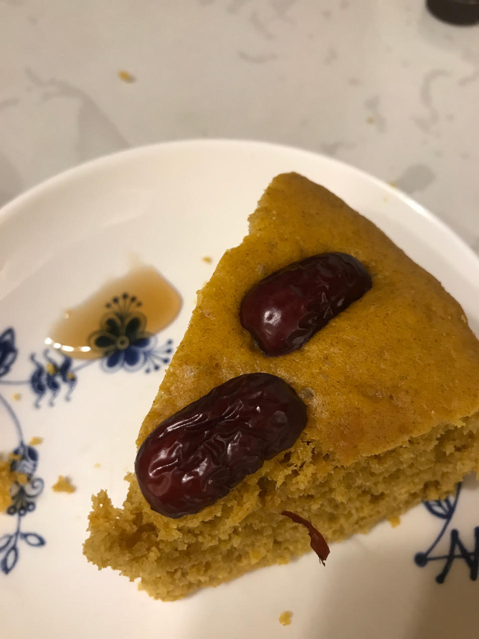 减肥也可以吃的无糖南瓜发糕