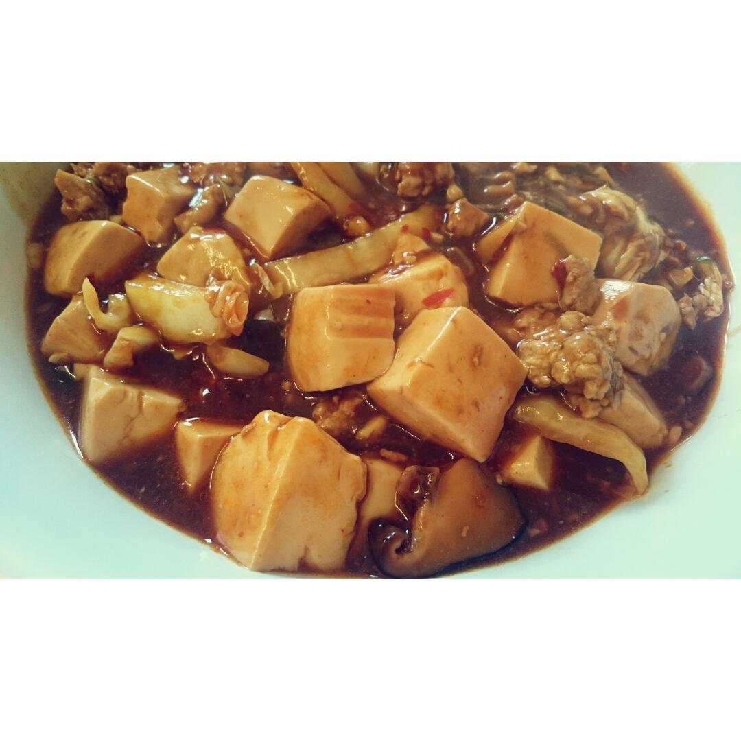 家常红烧肉末豆腐