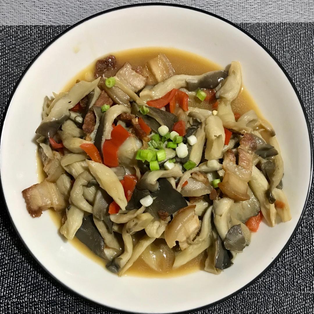 平菇炒肉