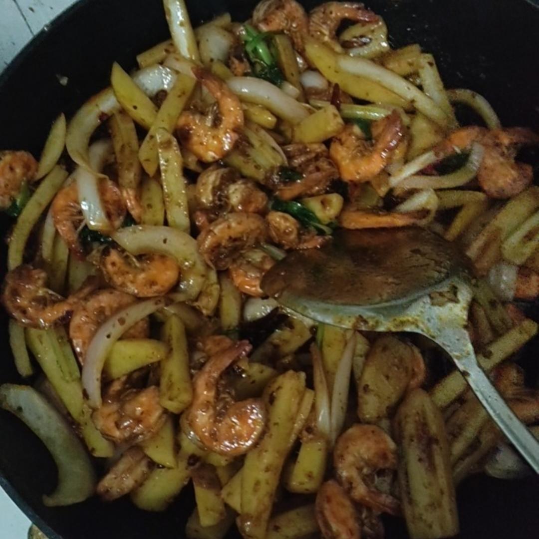 干锅鸡翅香辣虾🍤