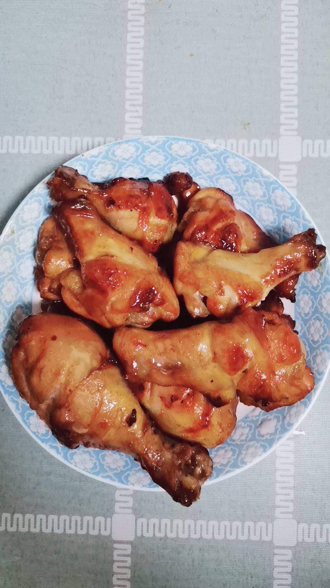 小朋友都爱的 超级简单的 奥尔良烤鸡腿