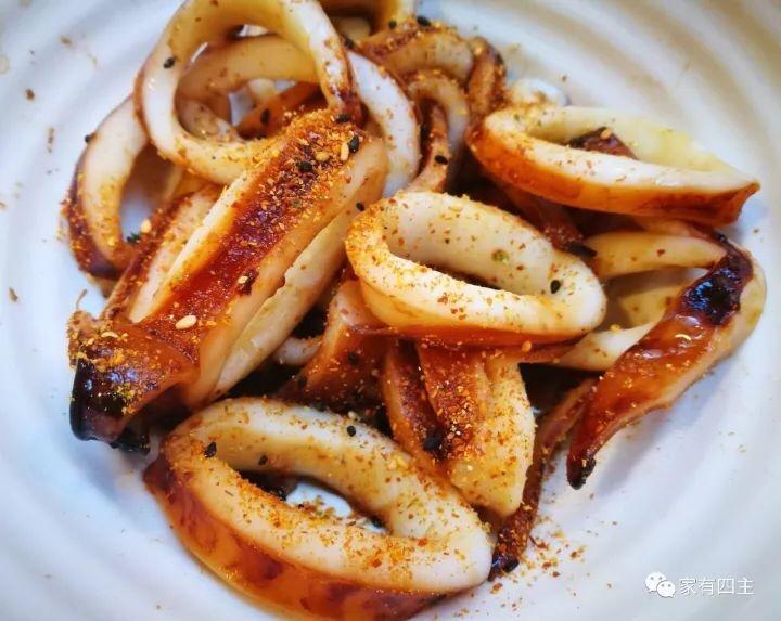 四主的烟火气做的日式烤鱿鱼