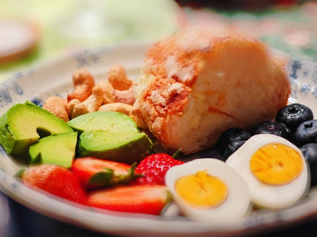 🥂轻断食-蛋豆果蔬花沙拉