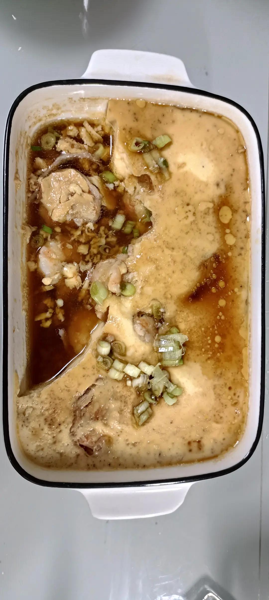 滑嫩的虾仁蛋羹