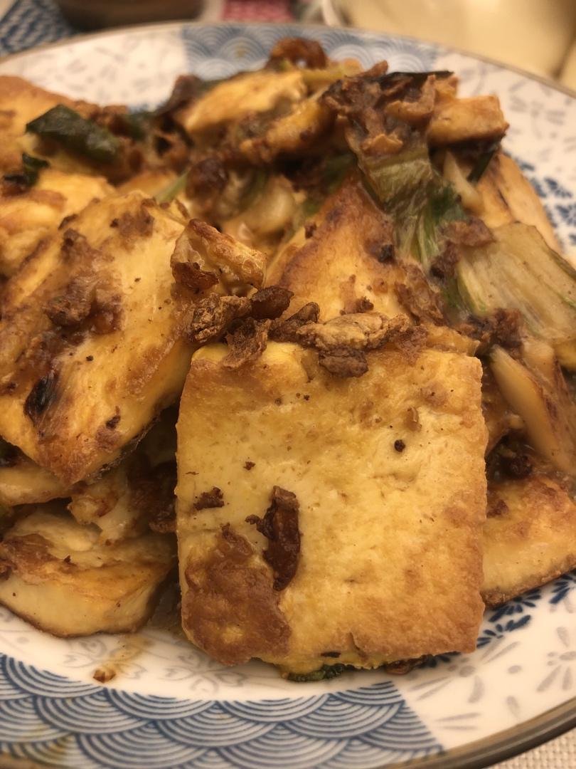 小白菜炒豆腐