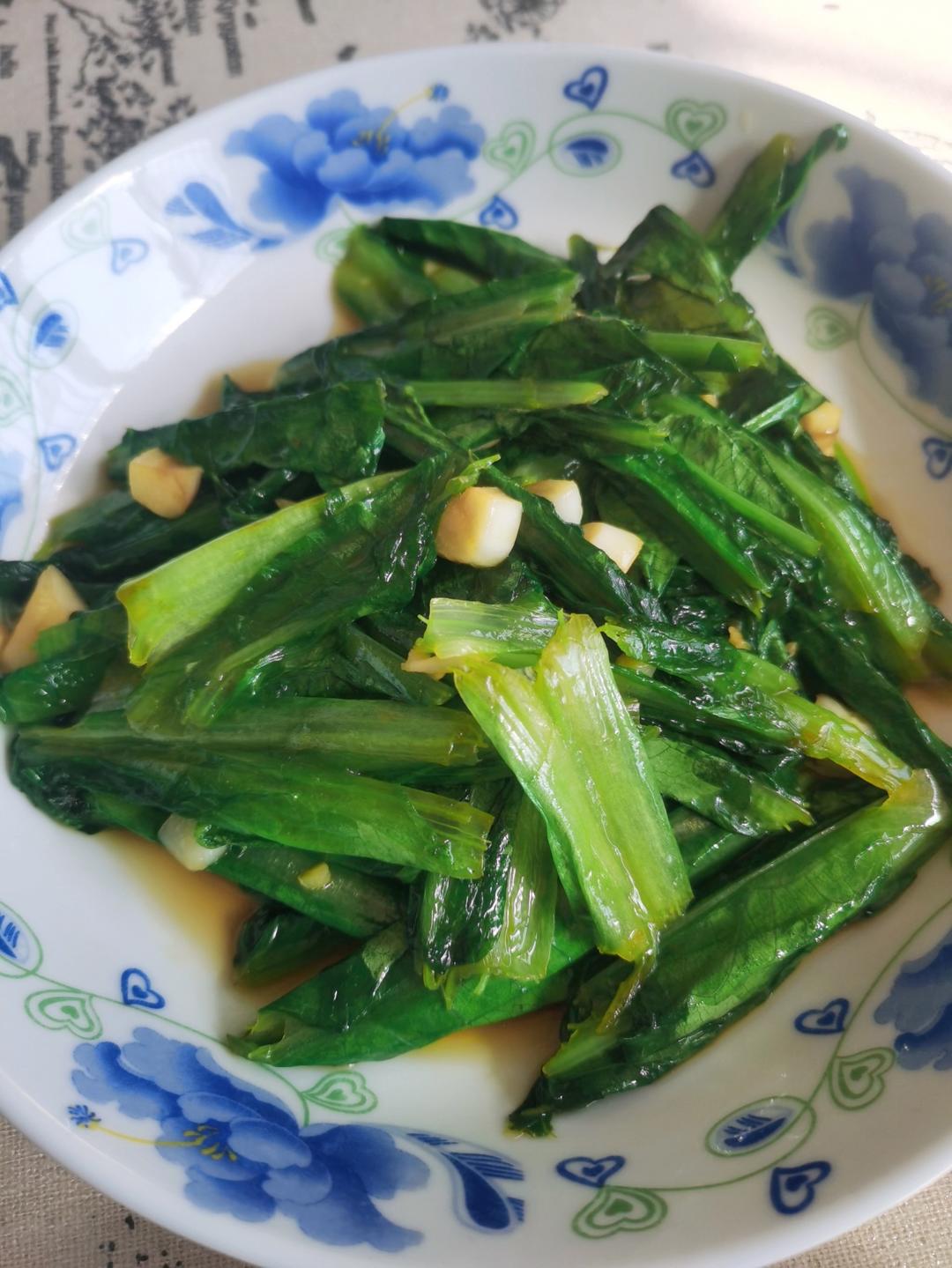 蒜蓉油麦菜（蚝油）