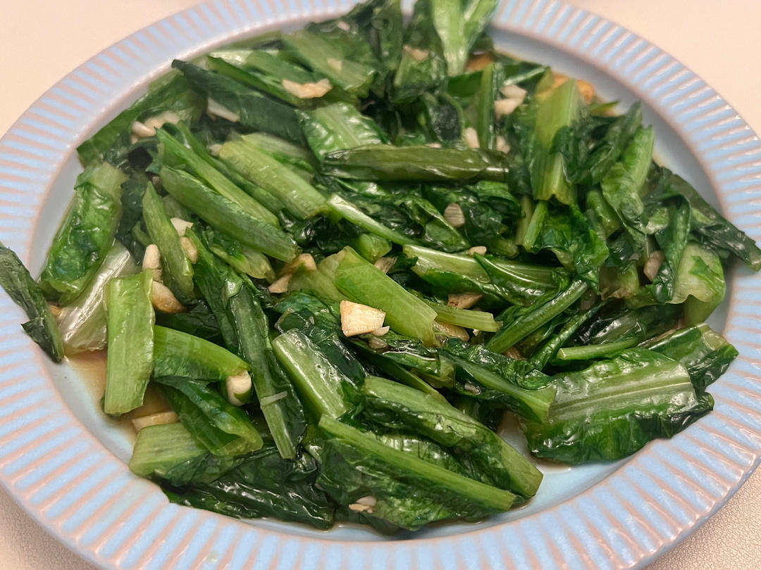 蒜蓉油麦菜（蚝油）