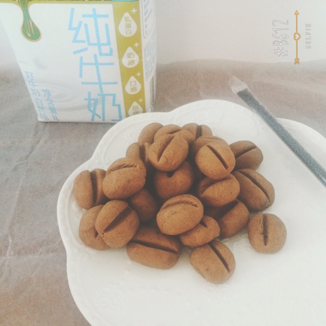 咖啡豆豆饼干